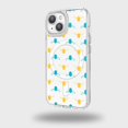 thumbnail image 1 of iPhone 15 Clear Case - Blue and Yellow Bumble Design, 1 of 5