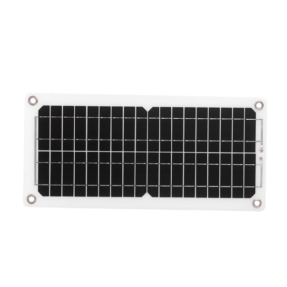 TFixol 12W Portable Solar Charger with USB Output, IP65 Waterproof for Outdoor Adventures, RVs, Boats, and Off-Grid Use, Monocrystalline Panel Included