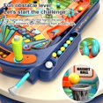 thumbnail image 3 of Jeu de Table de Sport Flipper Football Basketball Jeux d'Action et de Réflexe pour Enfants et Famille, 3 of 15