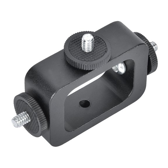 3 in 1 Square Mobile Phone Mount Adapter Fill Light Holder Bracket for Live Broadcast