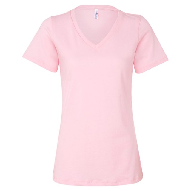 Bella + Canvas T-Shirt Décontracté Col en V pour Femmes
