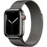 Refurbished Apple Watch Series 7 Stainless 41mm A2475 (GPS + Cellular) Graphite (Grade A+)