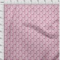 thumbnail image 4 of oneOone Polyester Spandex Light Pink Fabric Colorful Dinosaur Cartoon Sewing Material Print Fabric By The Yard 56 Inch Wide, 4 of 5