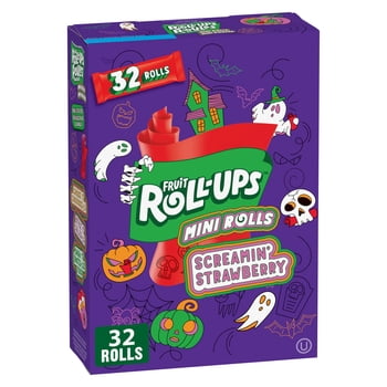 FRUIT ROLL UPS HALLOWEEN MINIS 32 Count