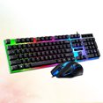 thumbnail image 2 of Miangastore Ensemble Clavier et Souris de Jeu Filaire avec Rétroéclairage DEL Coloré, Conception Ergonomique pour Utilisation sur Ordinateur, 2 of 8