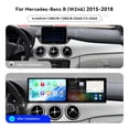 thumbnail image 4 of ZWNAV Dual 9.1 inch Screen Car Radio For Mercedes-Benz B(W246) 2015-2018 Android 15 Multimedia Player GPS Navigation Auto DSP Stereo Host, 4 of 13
