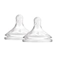 thumbnail image 1 of Dr. Brown's Natural Flow Options+ Wide-Neck Bottle Nipple 2 pack Level 4, 1 of 3