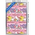 thumbnail image 2 of Hello Kitty and Friends: 25 Snack Time - Collage Wall Poster, 14.725" x 22.375" Framed, 2 of 4