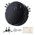 thumbnail image 3 of For Ultra Thin Robotic Vacuum with Mop, Mopping Robot Hoovers for Pet Hair black, 3 of 9