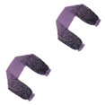 thumbnail image 3 of kurtrusly Boléro en Chiffon à Manches Longues Tendance pour Femmes Fleur Violette 2ensemble, 3 of 6