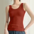 thumbnail image 1 of Meichang Workout Tank Top Woman Cropped Top Sleeveless Round Neck Ribbed Undershirt Slim Fit Solid Basic Tops Running Yoga Athletic Tank Tops, 1 of 7