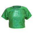 thumbnail image 4 of Rbaofujie Girls Athletic Tank Tops Round Neck Basic Cute Dance Crop Tops for Kids, 4 of 4