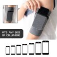 thumbnail image 3 of Phone Arm Band Gym Phone Holder Phone Arm Case Running Band for Running Riding Walking Hiking Arm Bag Cellphone Pouch, 3 of 8