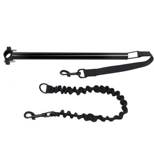 1 Jeu de vélo Riding Dog Leash résistant à l'usure Bike Leash Retractable Dog Laash
