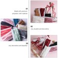 thumbnail image 3 of SHISUYAN 1 Roll DIY Snow Yarn Ribbon Mermaid Tail Yarn Ribbon Wedding Ribbon (35~45mm), 3 of 8