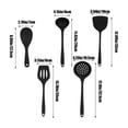 thumbnail image 3 of Kitchen Tools Kitchen Cooking Utensils Set of 5 Kitchen Spoons and Spatula Set Cooking Tools Cooking Essentials for Kitchen Kitchen Gifts, 3 of 6