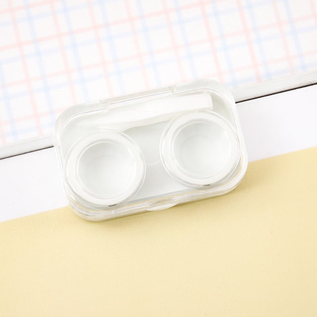 Étui pour Lentilles de Contact Ultraléger 3 Pcs! Yrmaups Boîte de Rangement pour Lentilles de Voyage Portable, Support Compact Étanche, Étui pour Lentilles de Contact, Étui pour Lentilles de Voyage, Boîte de Rangement pour Lentilles pour Usage Quotidien