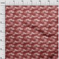 thumbnail image 3 of oneOone Coton Flex Rouge Tissu Galaxie Matière de Robe Tissu Imprimé Tissu au Mètre 40 Pouces de Large, 3 of 4