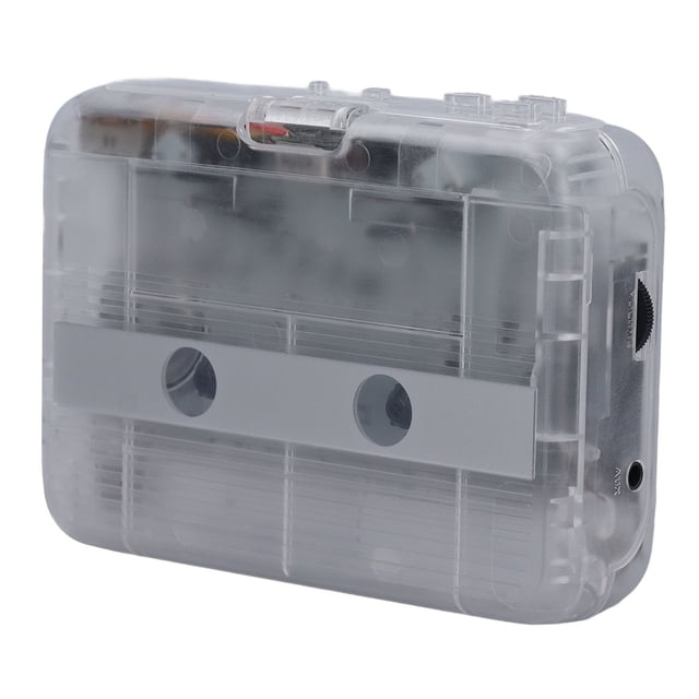Cassette Player, Inverse Automatique, Qualité Sonore Stéréo, Design Compact, Lecture avec Prise Casque 3.5MM, Alimenté par Batterie, pour Transfert de Musique sur Bande