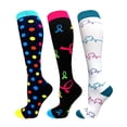 thumbnail image 2 of EGNMCR Chaussettes de Sport de Plein Air Mollet Élastique Chaussettes de Course Chaussettes de Protection Chaussettes d'Alpinisme Chaussette Imprimée, 2 of 2