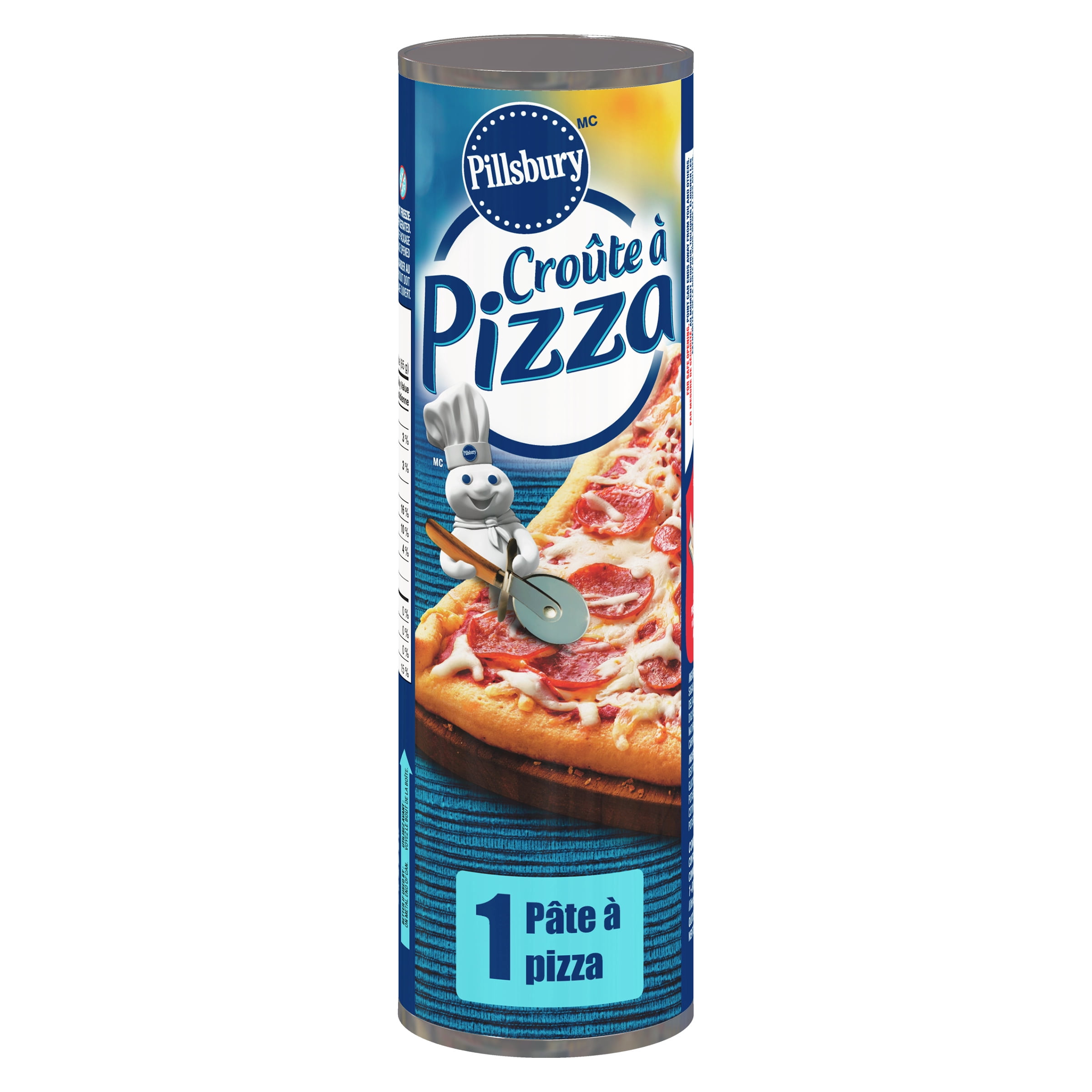 Pillsbury Croûte à Pizza, Pâte Préparée Réfrigérée