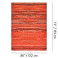 thumbnail image 2 of Fabstyles Premium 100% Cotton Rug, Handmade Area Rag Rug for Living Room, Hallway, Patio, 2 of 4