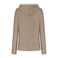 thumbnail image 5 of Timegard Womens Hoodies Plus Size Long Sleeve Thumb Hole Pullover Fall Casual Solid Color Comfy Tops, 5 of 5