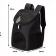 thumbnail image 5 of Carrier Pet Breathable Backpack Shockproof Foldable Cat Travel Carrier with Carry Handle for Pets Cats, 5 of 5