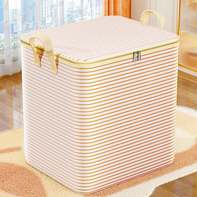 TIMIFISClothes Storage Box For Home Moving Large-capacity Wardrobe Clothing Storage Box Bag-proof Storage Basket Box
