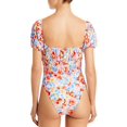 thumbnail image 2 of L*Space Marilyn Floral Print One Piece Swimsuit, Orange, 10/L, 2 of 2