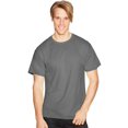 thumbnail image 1 of Hanes Mens ComfortBlend EcoSmart 4-Pack Crewneck T-Shirts, M, Smoke Gray, 1 of 2