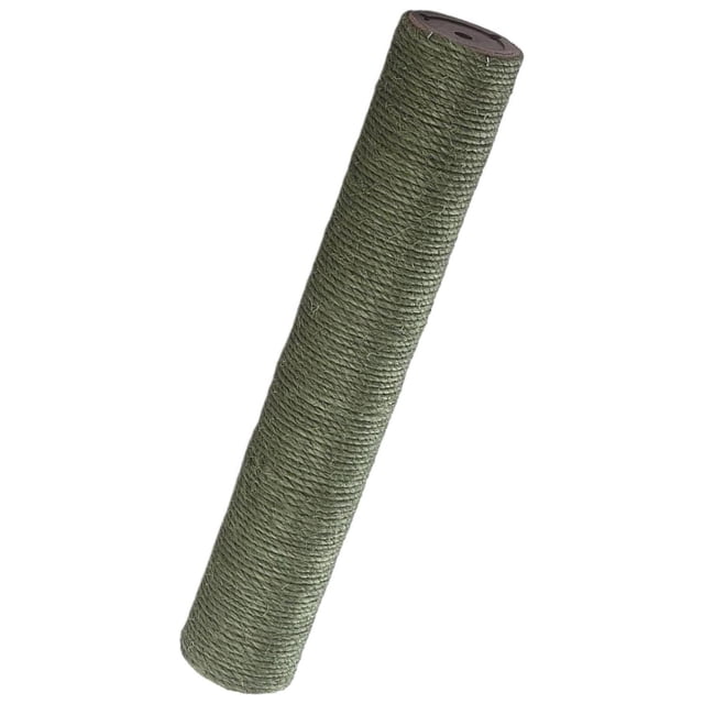 Maytalsory 1Pack Scratch Post Refill Pole Grinding Protect Sisal Claw Rope Nails cat Green H 25cm Dia 7cm 1Set