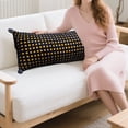 thumbnail image 1 of pstuiky Soft Velvet Long Pillow for Side Sleepers & Leg Support 60Cm Length with Removable Cover & Inner Pillow Sofa, Bed, Dormitory Cushion In Multiple Colors, 1 of 7