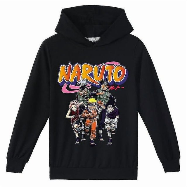 Naruto Naruto Kids” Cartoon Print Popular Hoodie Sweatshirt