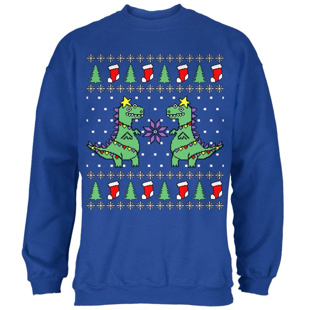 Tree Rex T Rex Chandail de Noël Laid pour Homme