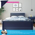 thumbnail image 2 of BEDSMART Solid Wood Full Size Bed | Blue, 2 of 7