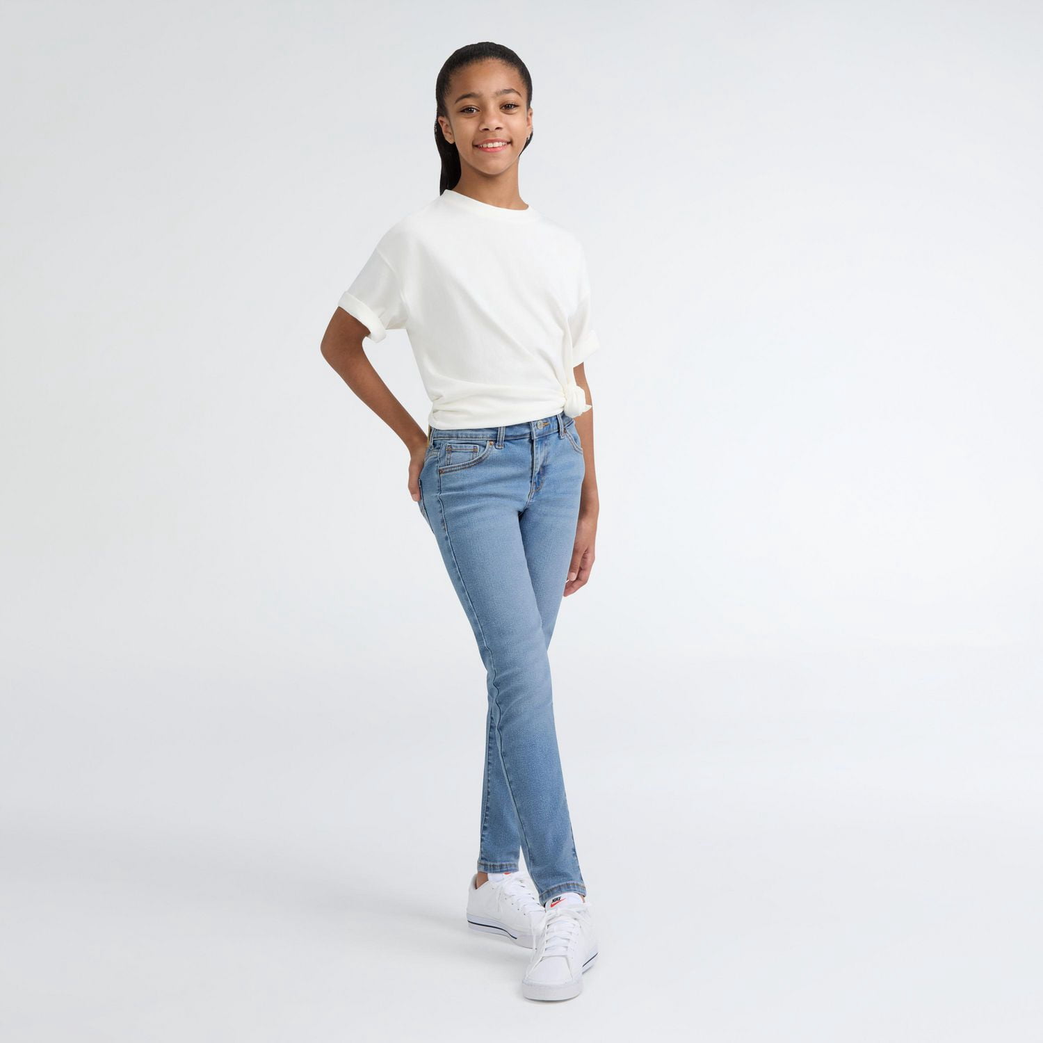 Jean taille mi-basse fuselée Levi Strauss Signature pour fille