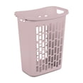 thumbnail image 1 of Sterilite Manne à Linge Ouverte Rectangulaire- Rose, 1 of 4