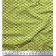 thumbnail image 1 of Soimoi Green Velvet Fabric Cedar Tree Print Fabric by the Yard 58 Inch Wide, 1 of 5