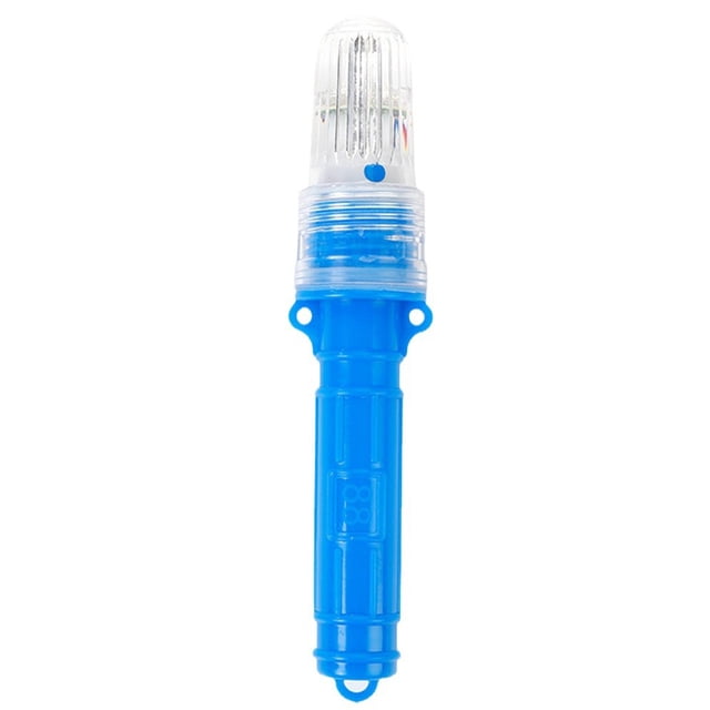QualitChoice LED Signal Light Boat Emergency Kit For Fishing Nets Boat Coast Guard Approved Marine For Boating blue