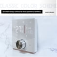 thumbnail image 3 of Air Conditioning Controller 2 Pipe Air Conditioning Control Panel Touch Screen Digital Display Central HVAC Controller 5+2 6 Periods Programmable WiFi Thermostat for Home, 3 of 7