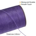 thumbnail image 4 of Unique Bargains Thin Waxed Thread 93 Yards 0.65mm Polyester String Cord for Machine Sewing Hand Quilting Weaving, Medium Purple, 4 of 5