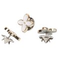 thumbnail image 4 of Women Shirt Brooch Buttons, 150Pcs Strong Durable Elegant Style Plastic Metal No Sew Buttons  For Sewing, 4 of 8