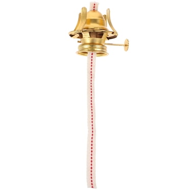 MOVTOTOP Lot de 1 Lampe à Huile Brûleur en Métal et Corde de Chanvre Matériau pour Adultes Décoration de la Maison