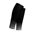 thumbnail image 1 of 1 Pair Sports Protection Calf Wristband Pressure Socks Breathable Football Socks， Unisex Solid Football Baseball Socks Gradually blue, 1 of 4