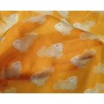 thumbnail image 4 of oneOone Tissu Tabby en Soie Imprimé Poisson en Blocs Tissu de Couture BTY 42 Pouces de Large, 4 of 4