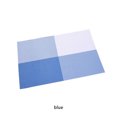 thumbnail image 4 of fastboy Sets de Table Tissés Multicolores Style Simple Imperméable Isolation Chauffante Napperon Décoration Maison Cuisine Bleu, 4 of 6