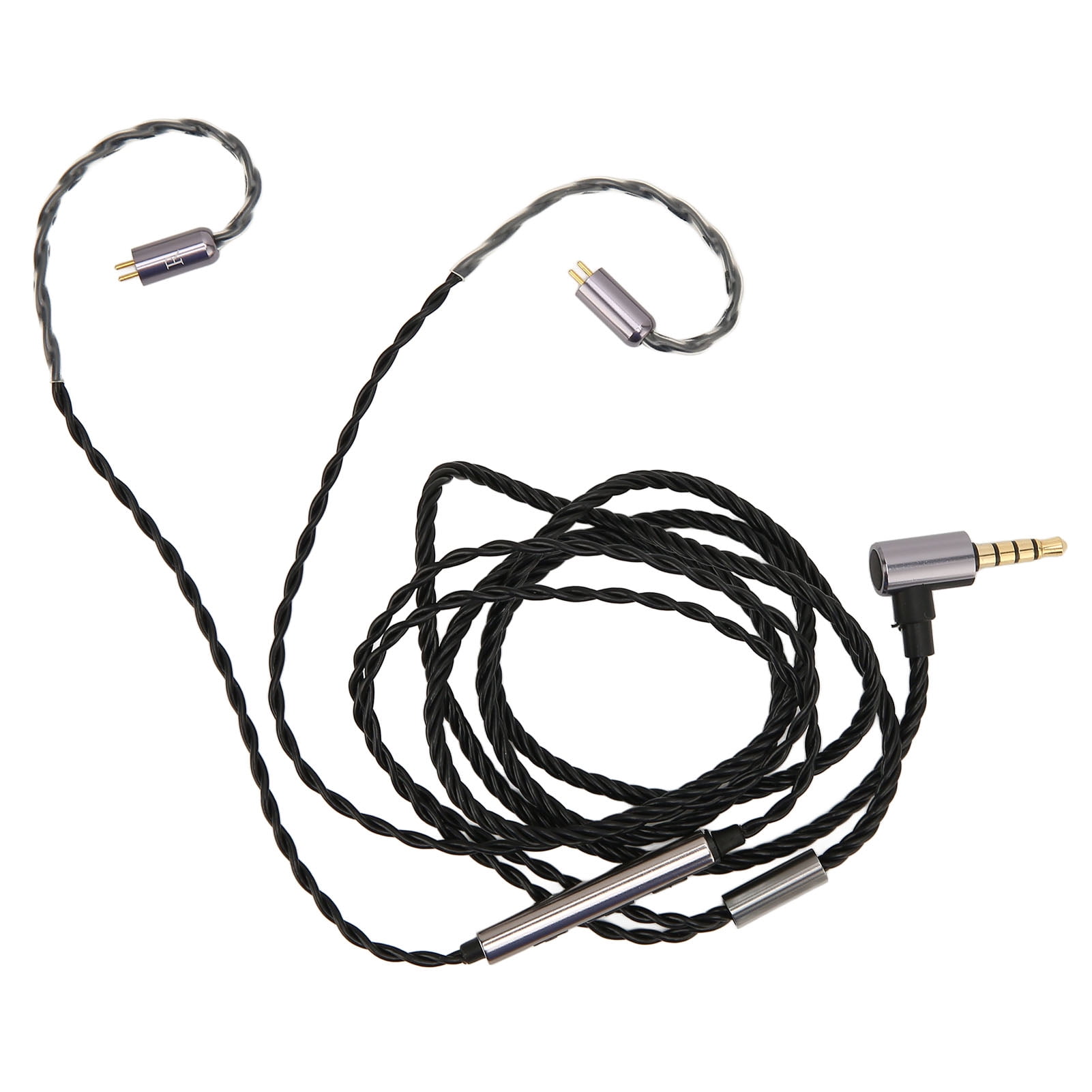 Dynamic Earbuds, Noise Canceling Professional 6mm Dynamic Headphones HiFi  for UE18 for 1964 for Es5 for UM3X 2 Pin 0.78mm Headphone Cable