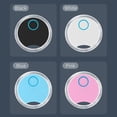 thumbnail image 3 of Graflsoa S8 Traqueur Bluetooth Rond pour Clés, Portefeuilles et Animaux / Alarme Anti-Perte avec GPS et Télécommande / Design Compact en Noir, Blanc, Bleu Ou Rose, 3 of 7