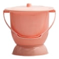 thumbnail image 1 of Handheld Spittoon with Lid Portable Urinal Bottle for Handheld Spittoon with Lid Bedroom 21x23cm Orange, 1 of 9